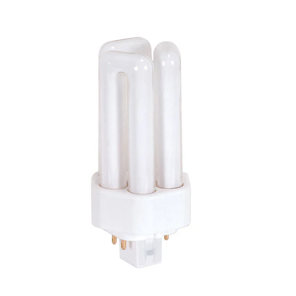 Satco S8399 13W Triple Tube 4-Pin GX24Q-1 Plug-In base 2700K fluorescent bulb