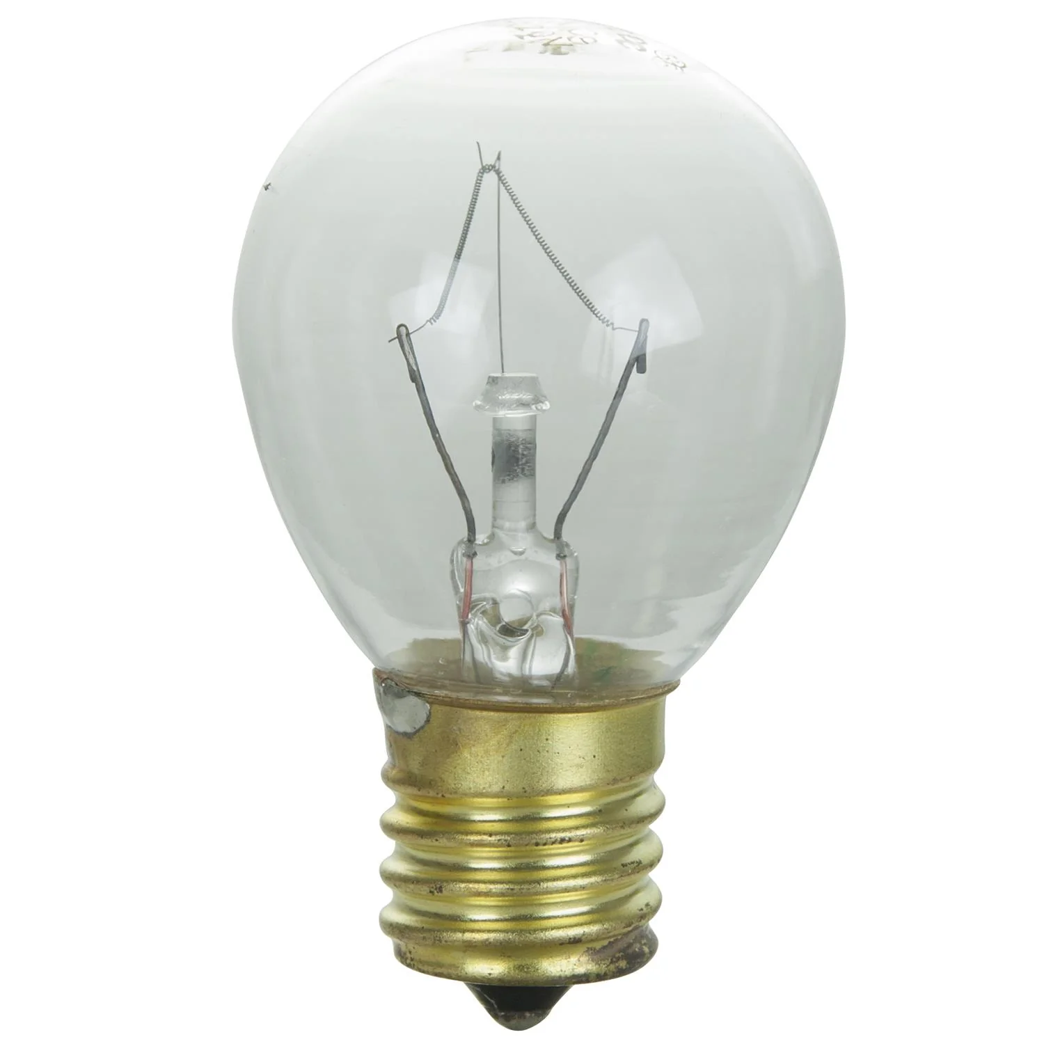 25PK - SUNLITE 01608-SU 40w S11 120v Intermediate Base Clear Bulb - Image 2
