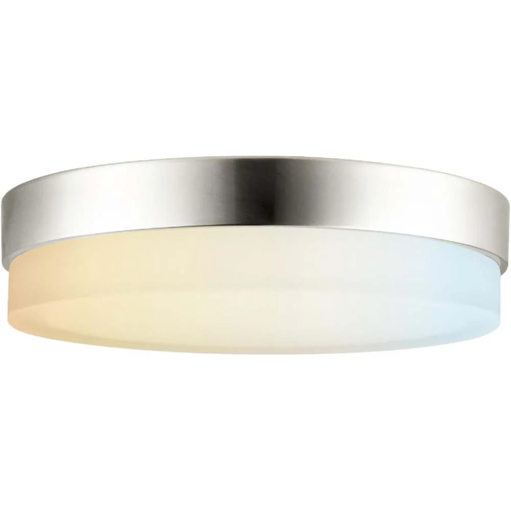 Sunlite 11-in 20w Modern Round Flush Mount Fixture CCT Selectable Dimmable