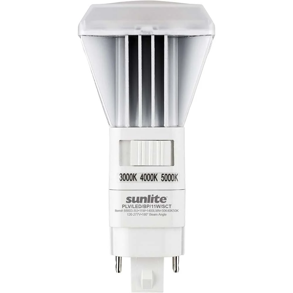 Sunlite 11w LED CCT PLV Recessed G24d Base CCT Tunable Bulb - Ballast Bypass