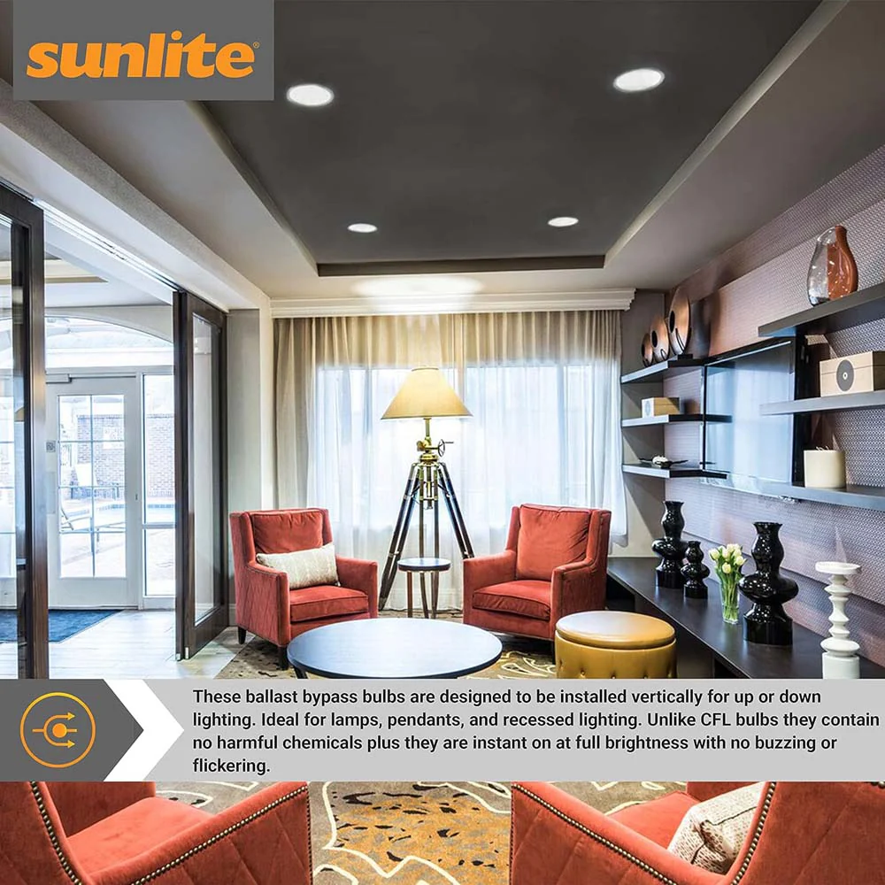 Sunlite 11w LED CCT PLV Recessed G24d Base CCT Tunable Bulb - Ballast Bypass - Image 4