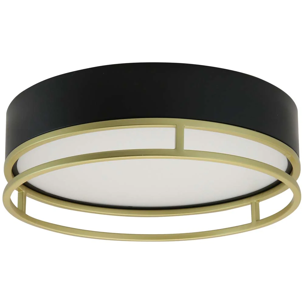 Sunlite 13 In. 20w LED Double Round Ceiling Fixture CCT Selectable - 100W equiv