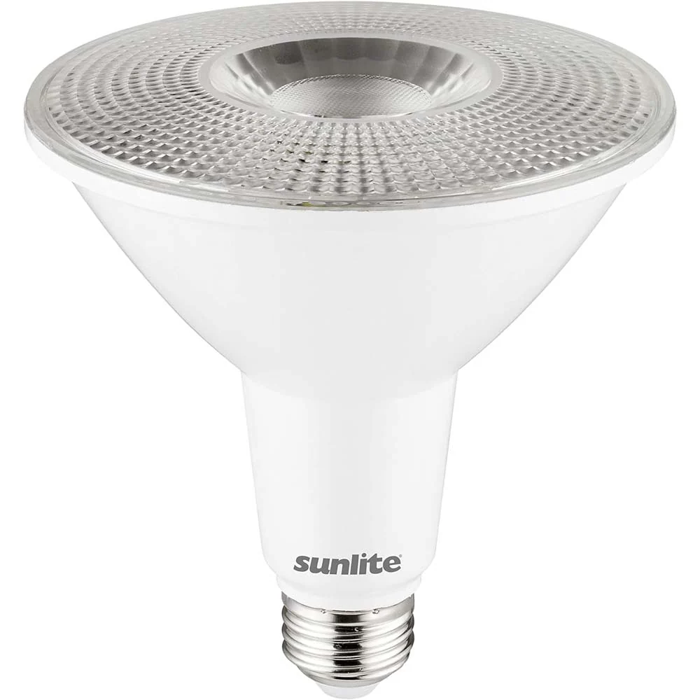 Sunlite 15w LED PAR38 Long Neck E26 Dimmable 3000K Spot Bulb - 100W Equiv