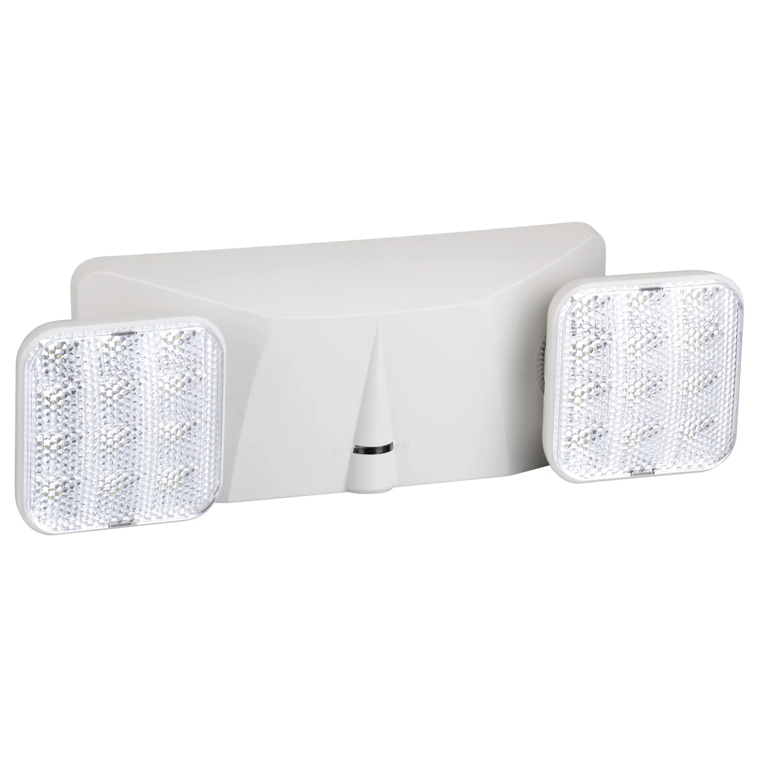 Sunlite 2.4W LED Emergency Light Fixture Dual Heads, 90Min Battery Backup