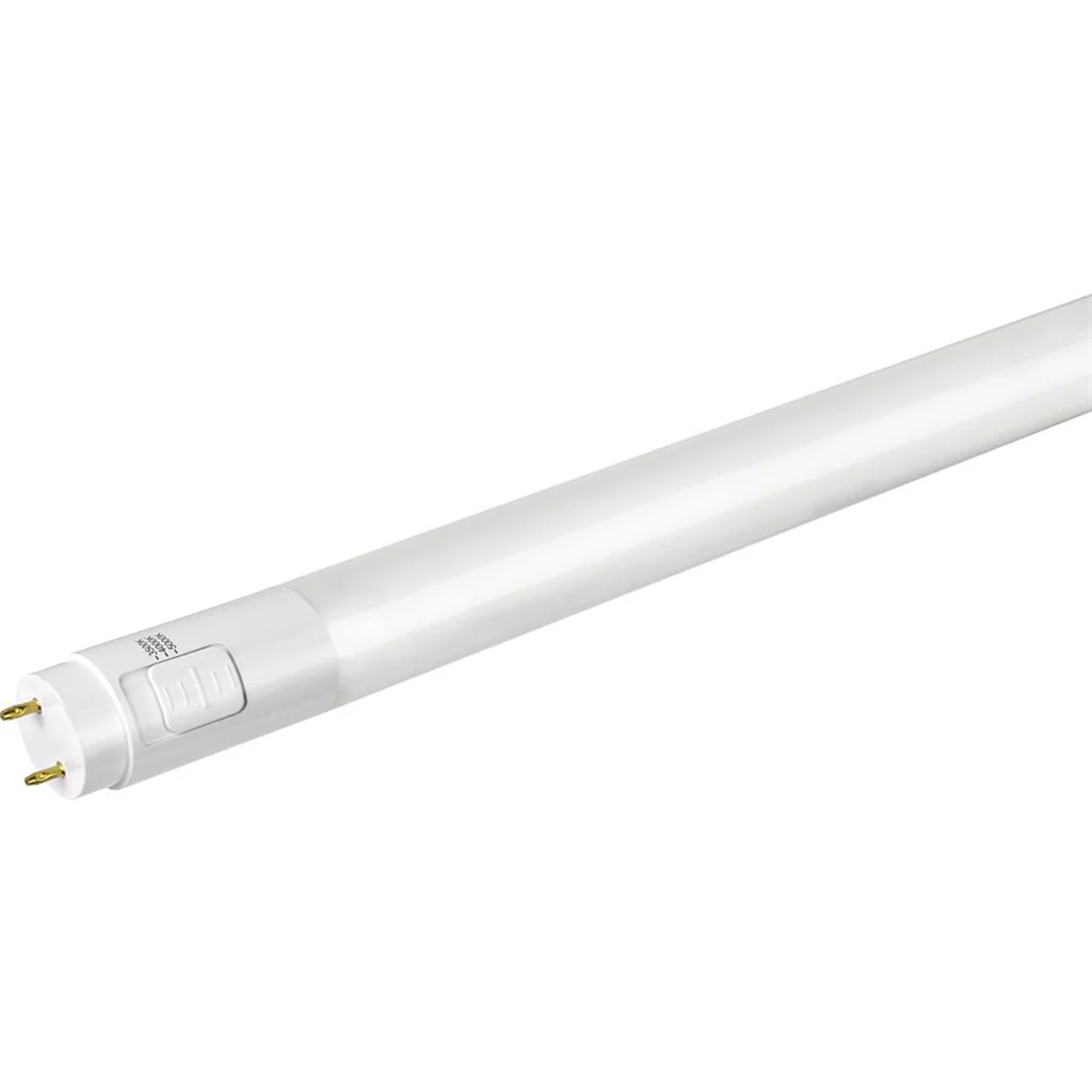 Sunlite 2-Ft. 8w Shatterproof Glass Tube CCT Selectable Dual End Hybrid 120-277v