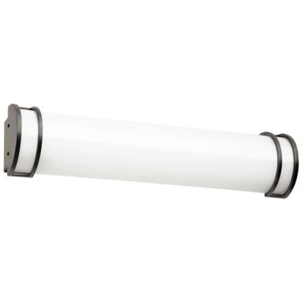 Sunlite 48-in 40w LED Half-Cylinder Fixture CCT Tunable Oil Rubbed Bronze Finish