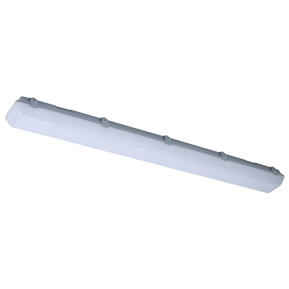 Sunlite 48-in LED Linear Vapor Proof Fixture CCT Selectable Dimmable 120-277v