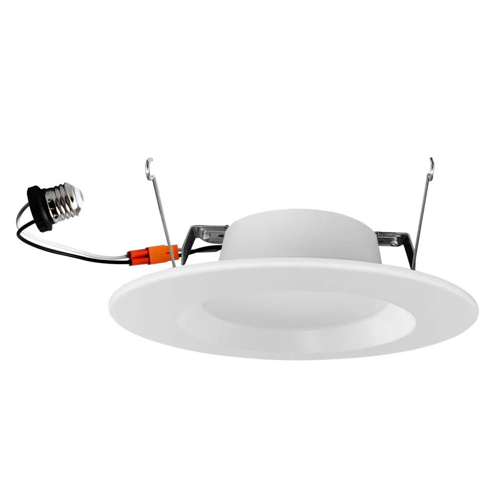 Sunlite 5-6-in 10w CCT Tunable LED Smooth Recessed Downlight Retrofit Fixture