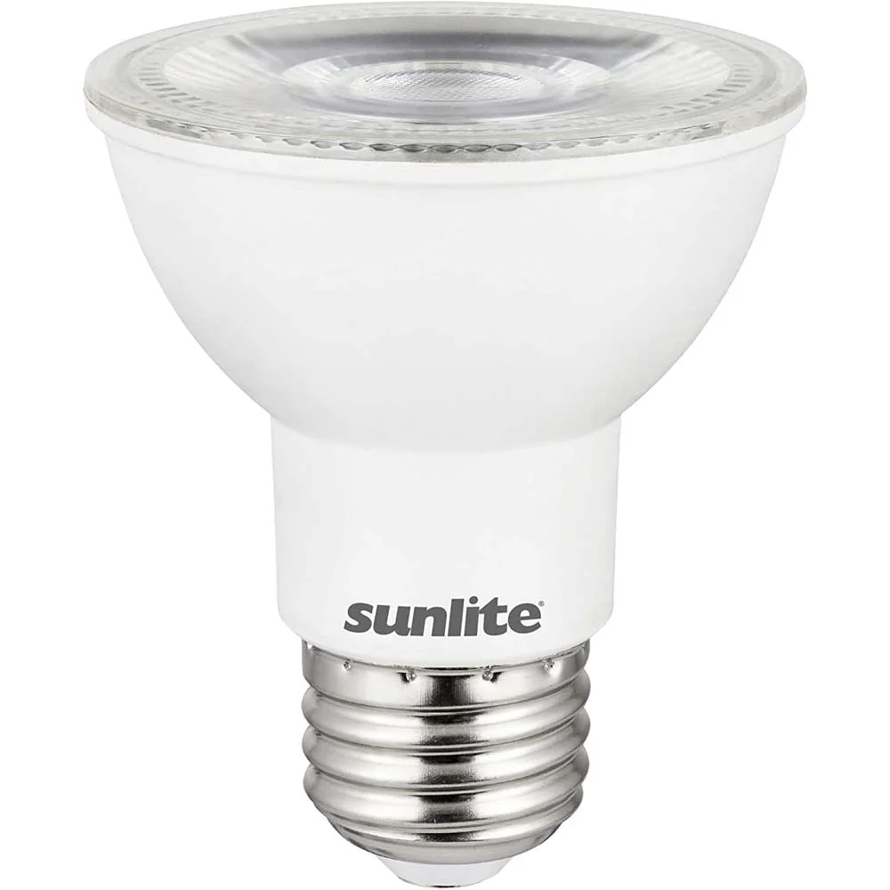 Sunlite 8w LED PAR20 E26 Base Dimmable 2700K Flood Bulb - 50W Equiv