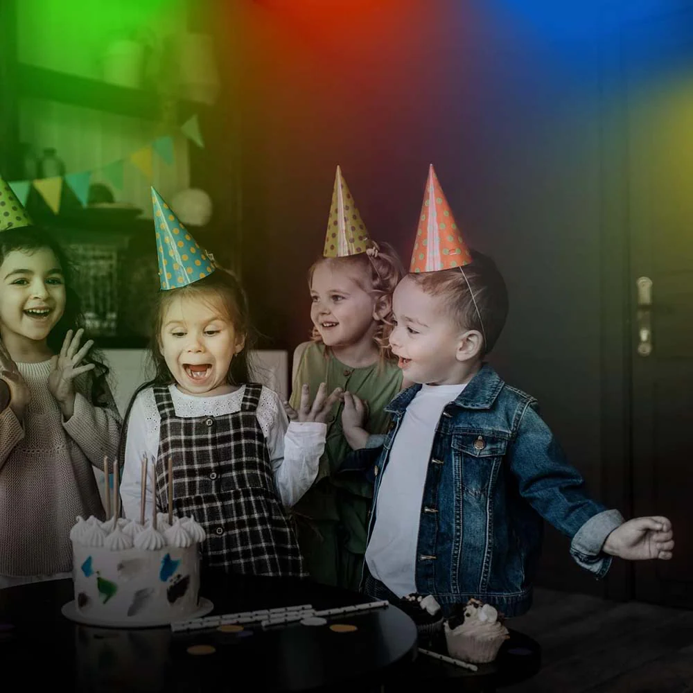 Sunlite 8w LED PAR30 Short Neck Amber Colored Floodlight Bulb - 75W Equiv - Image 4