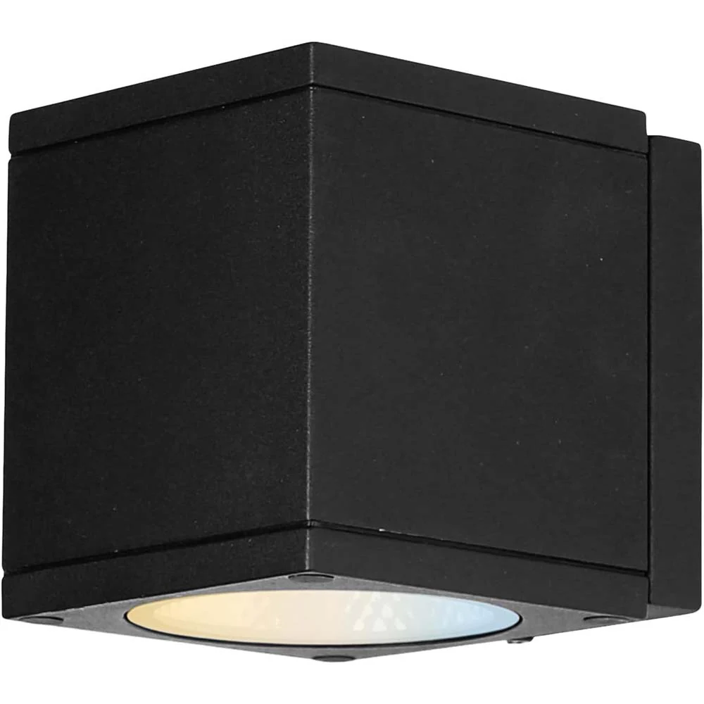 Sunlite 9w LED Cube Up Or Down Outdoor Light Fixture CCT Selectable 120v
