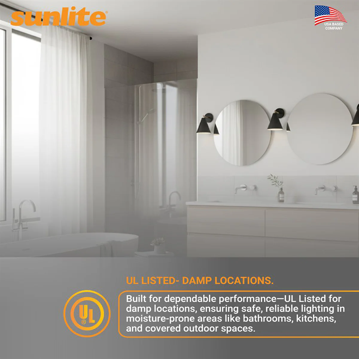 Sunlite A19 11w LED Light Bulb GU24 base CCT Selectable Dimmable - 75W Equiv - Image 6