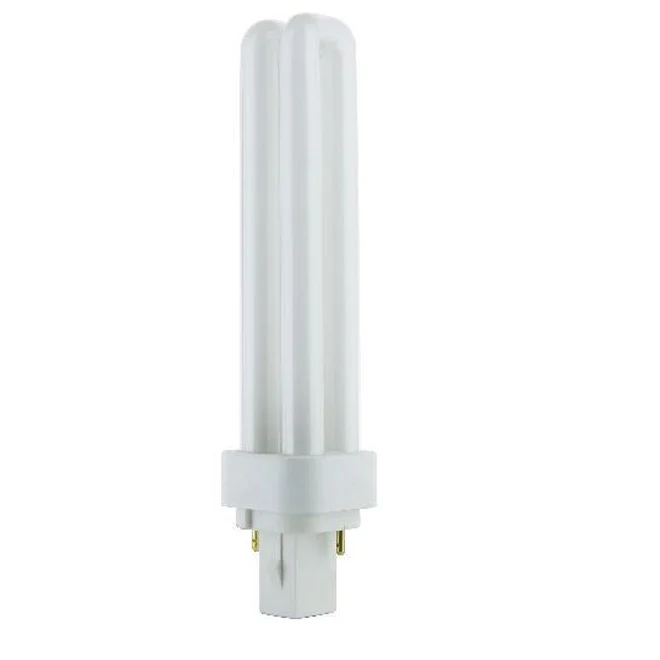 SUNLITE Compact Fluorescent 2700K, G24D-2, 2-Pin 18W Bulb