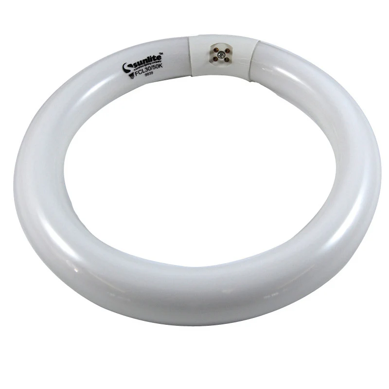 Sunlite FCL30/50k 30w Super White circline 4-pin Fluorescent Bulb