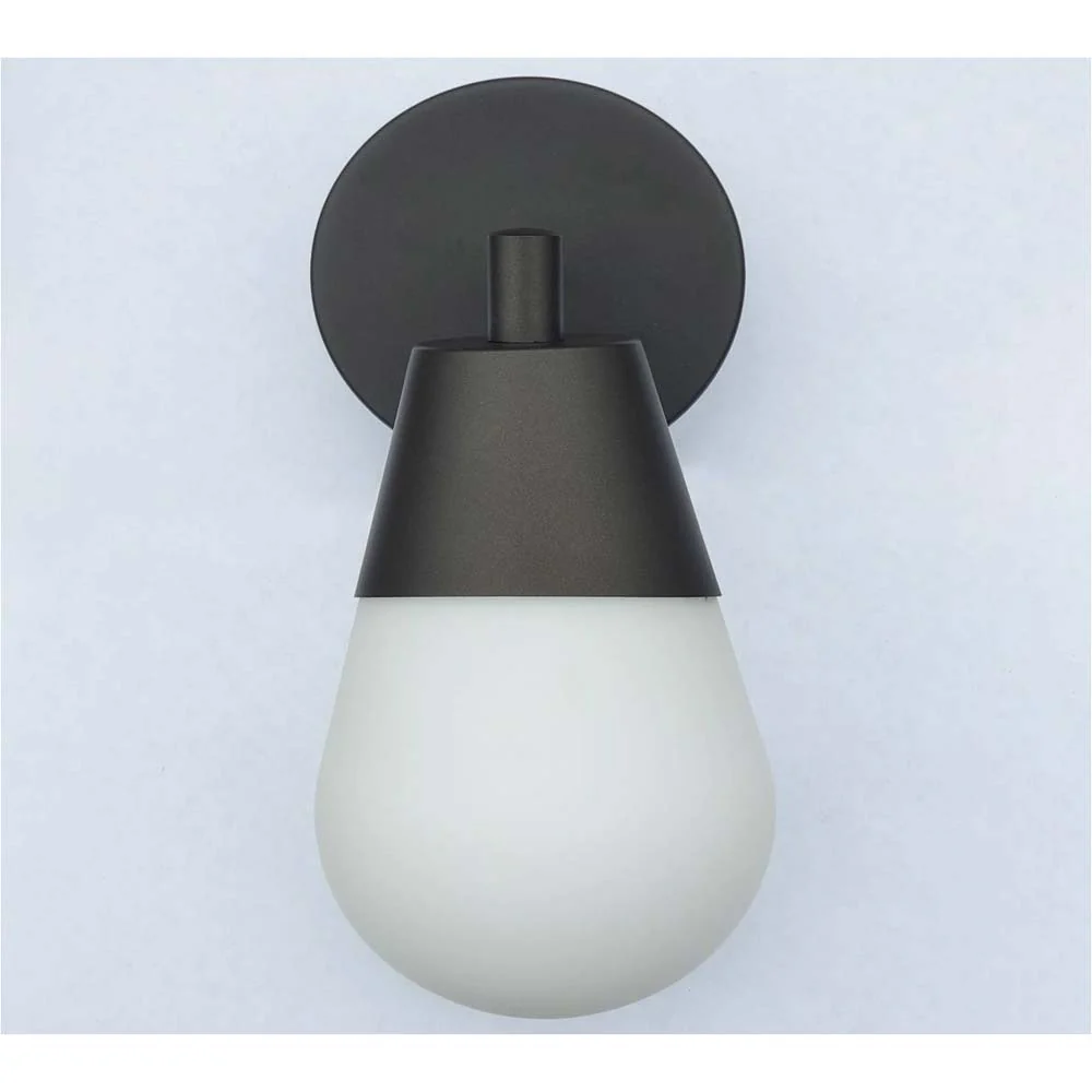Sunlite Tear Drop Bronze Wall Sconce E26 Base Fixture Wall Mount Bronze finish
