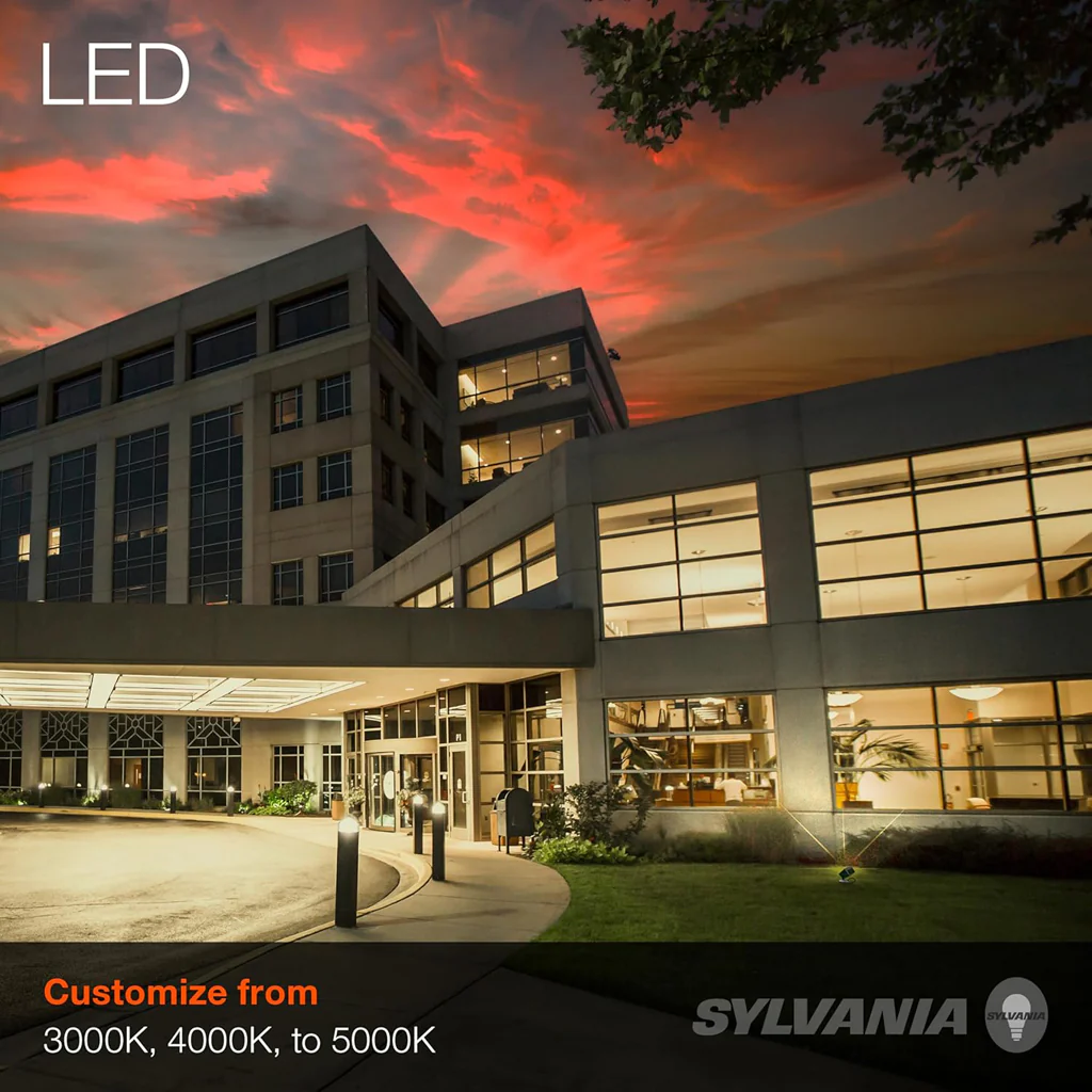 Sylvania LED Floodlight - 15W 3 CCT Selectable Dimmable Bronze Finish Wide Flood - Image 6