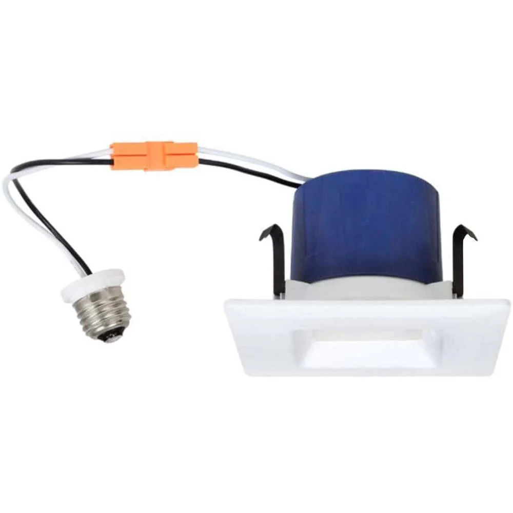 Sylvania 4in 9w 4000K Square LED Downlight Recessed - Dimmable - 50w equiv