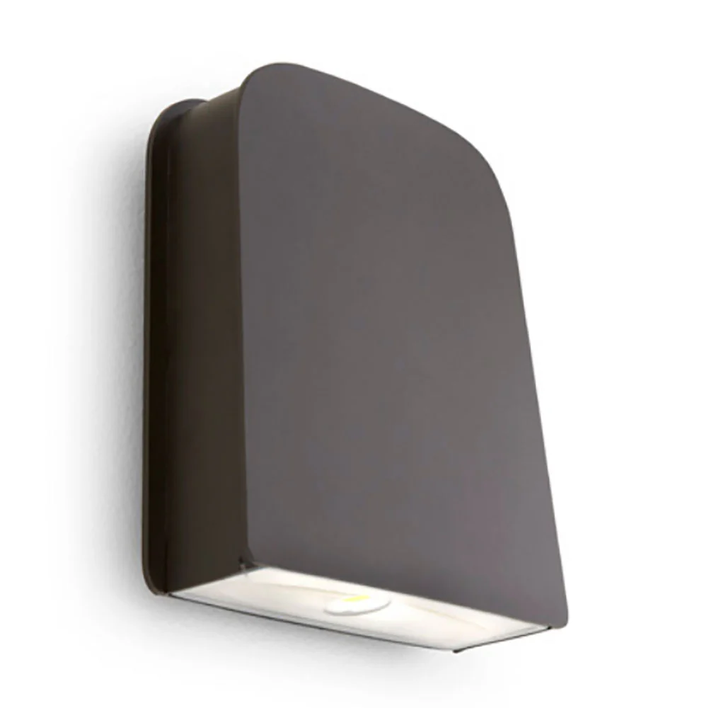 Sylvania 60W LED Slim Wall Pack Bronze 4000K Photocontrol - 175w equivalent