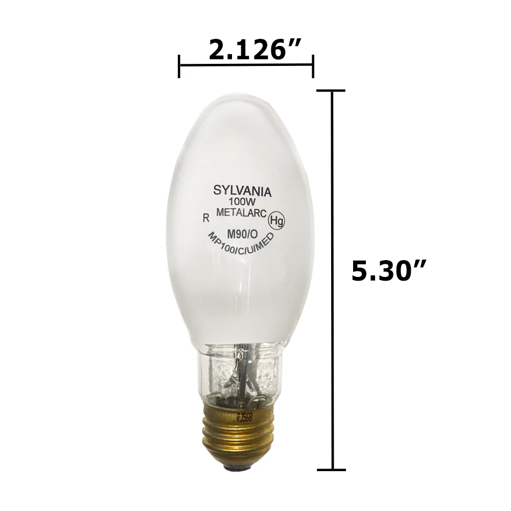 SYLVANIA 64418 - MP100/C/U/MED 100w M90/O Metalarc PRO-tech Metal Halide Lamp - Image 2