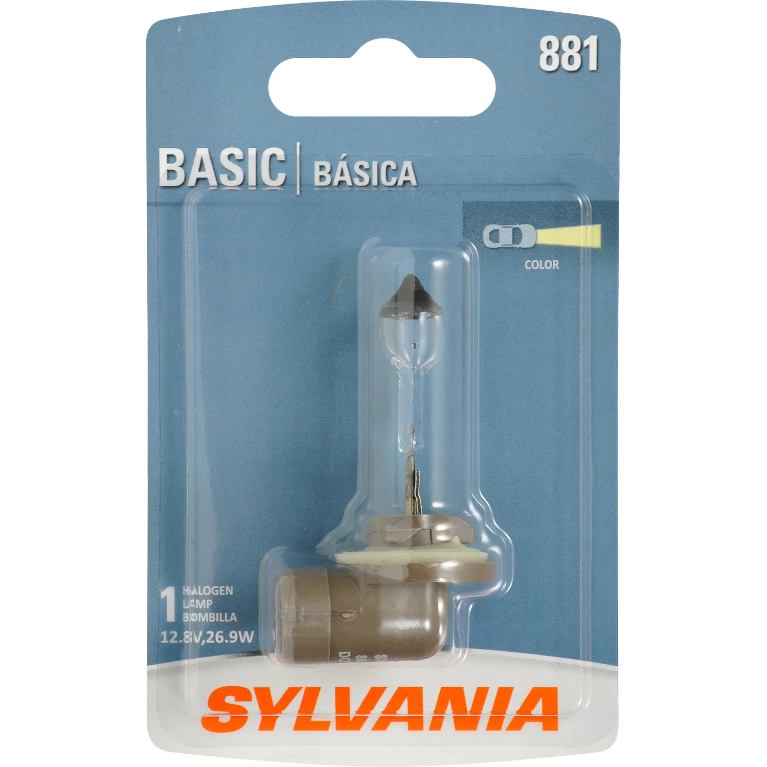 SYLVANIA 881 Standard Fog Automotive Bulb