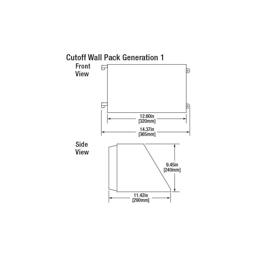 SYLVANIA LED Wall Pack 36W 4000K Bronze - 100w equivalent - Image 2