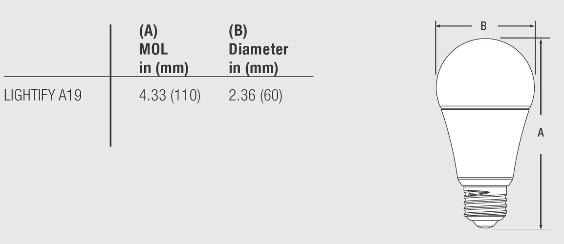 Sylvania Lightify Smart LED A19 RGBW 10W 120V E26 Light Bulb - 60w equiv. - Image 7