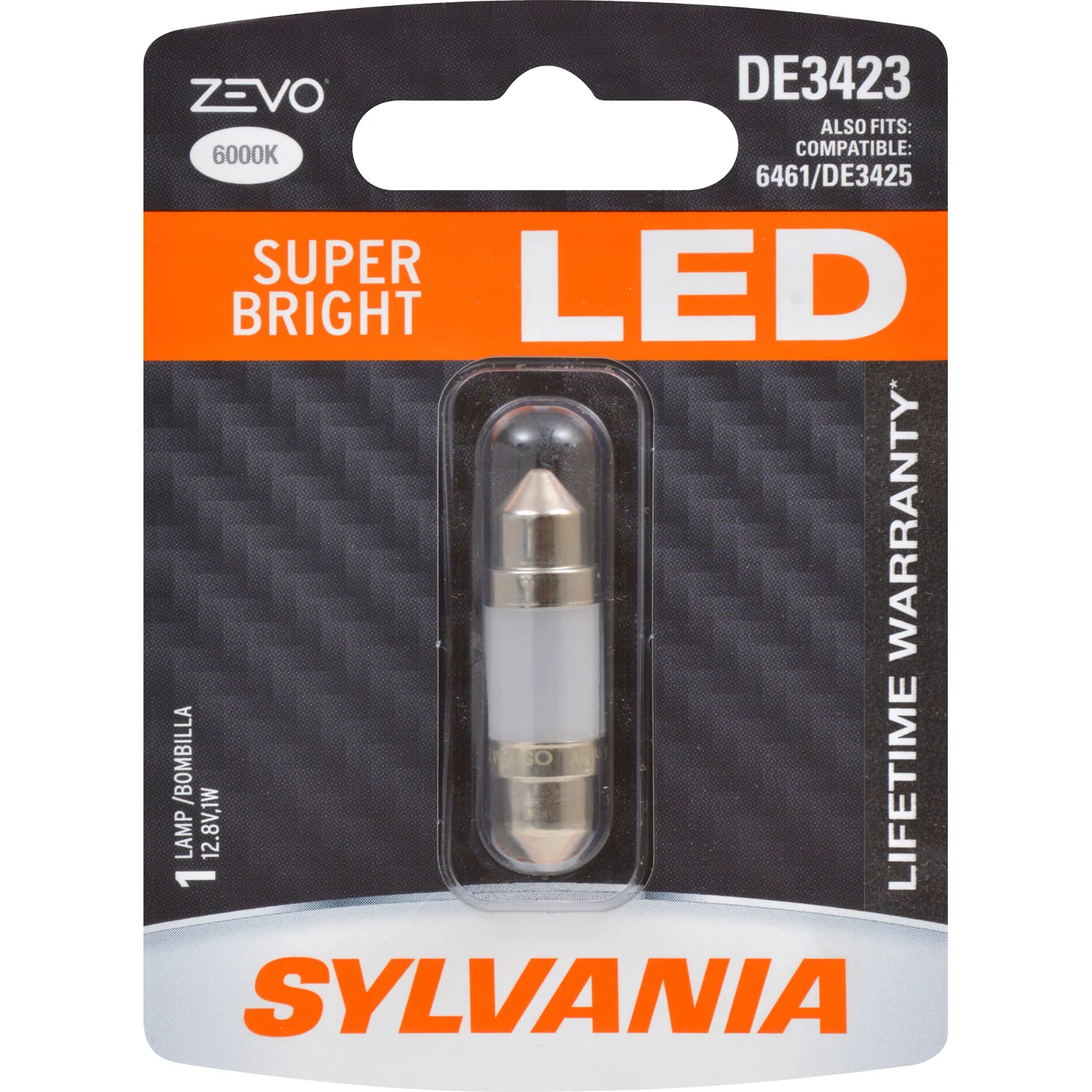SYLVANIA ZEVO DE3423 36mm Festoon White LED Bulb