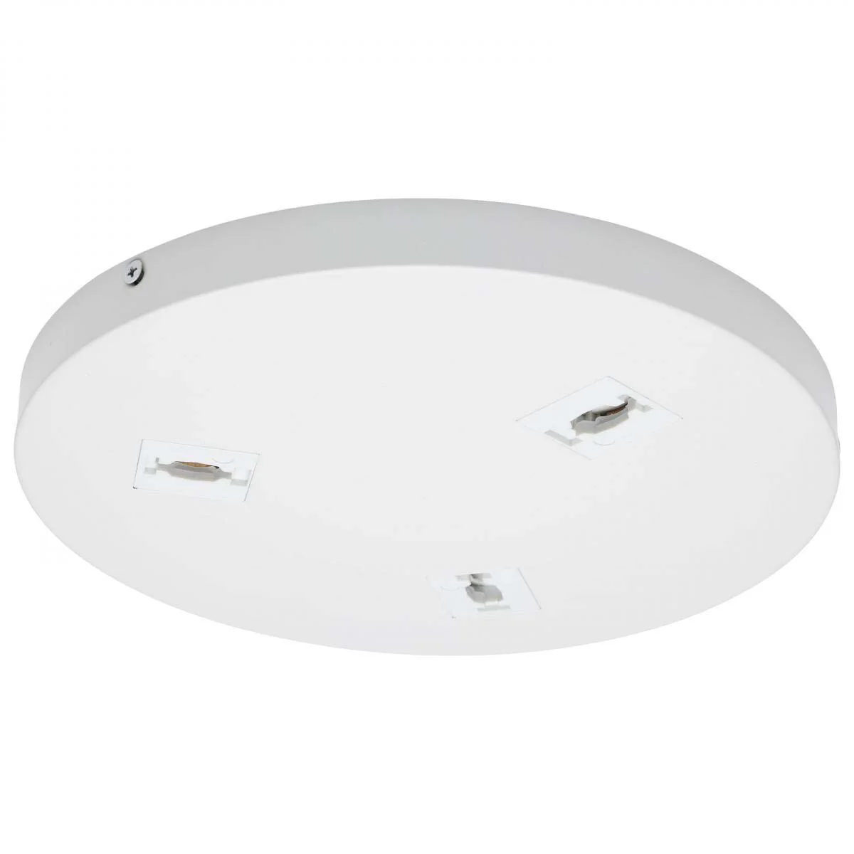 Triple Monopoint Adapter Round White Finish