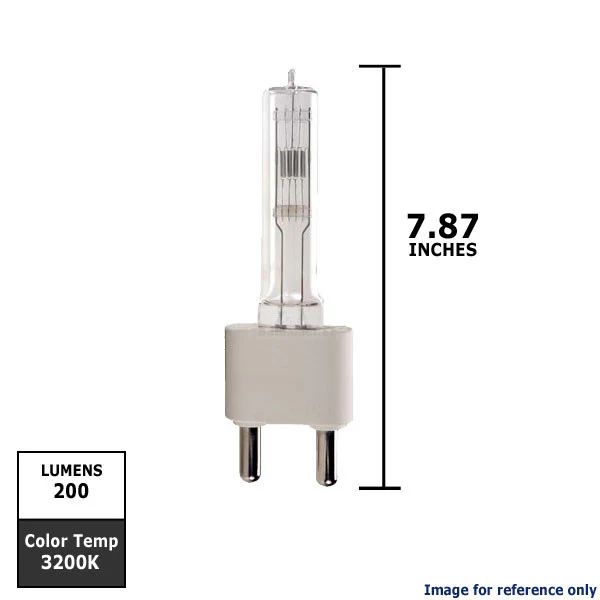 Tungsten Molebeams CYV Type 8311 2,000W 18-in Projector G38 Replacement Lamp - Image 2
