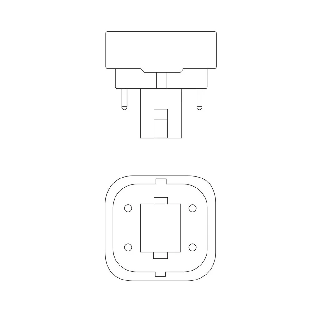 Ushio 3000246 - CF13DE/835 - 13W - 3500K - 4 Pin G24q-1 Base - Double Tube CFL - Image 5