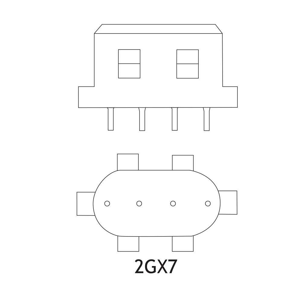 Ushio 3000171 - CF13SE/827 - 13W - 2700K - 4 Pin 2GX7 Base - Single Tube CFL - Image 4