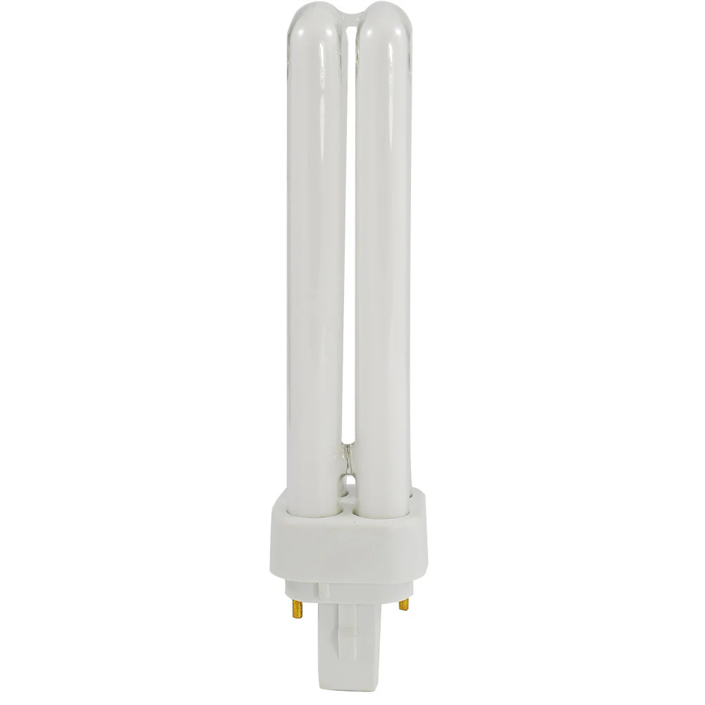 Ushio 3000141 - CF18D/841 - 18W - 4100K - 2 Pin G24d-2 Base - Double Tube CFL