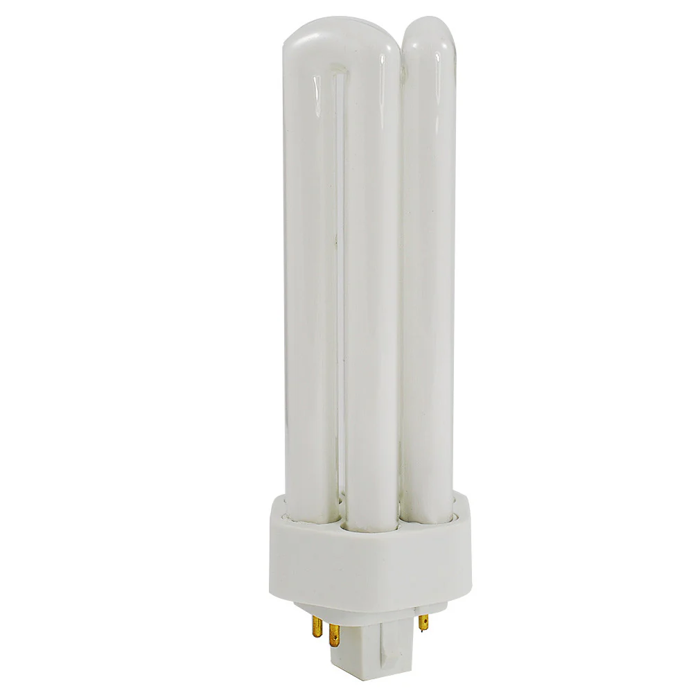 Ushio 3000254 - CF26TE/830 - 26W 3000K - 4 Pin GX24q-3 Base - Triple Tube CFL