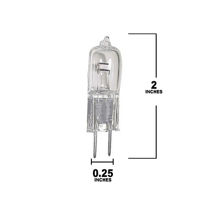 USHIO FCS, JC24V-150WUI Bipin Halogen Lamp - Image 2
