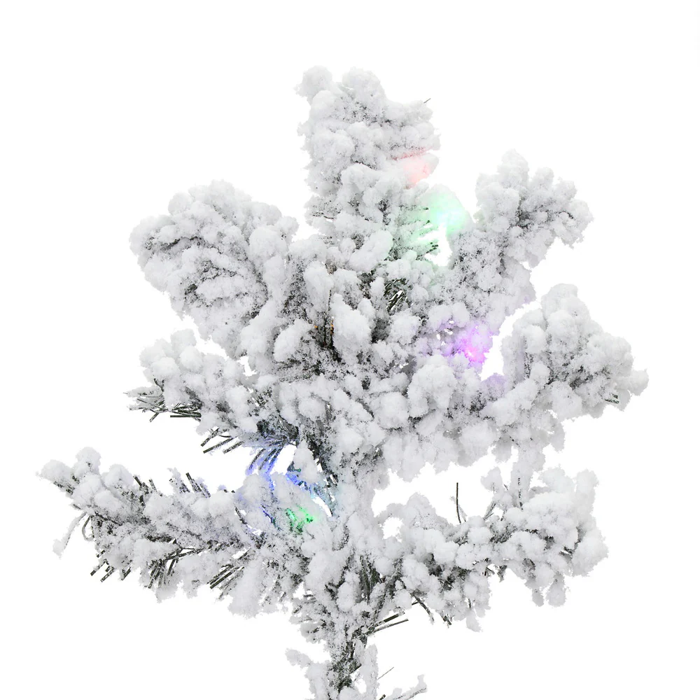Vickerman 10ft. Alaskan Pine Artificial Christmas Tree Multi-Colored LED lights - Image 2
