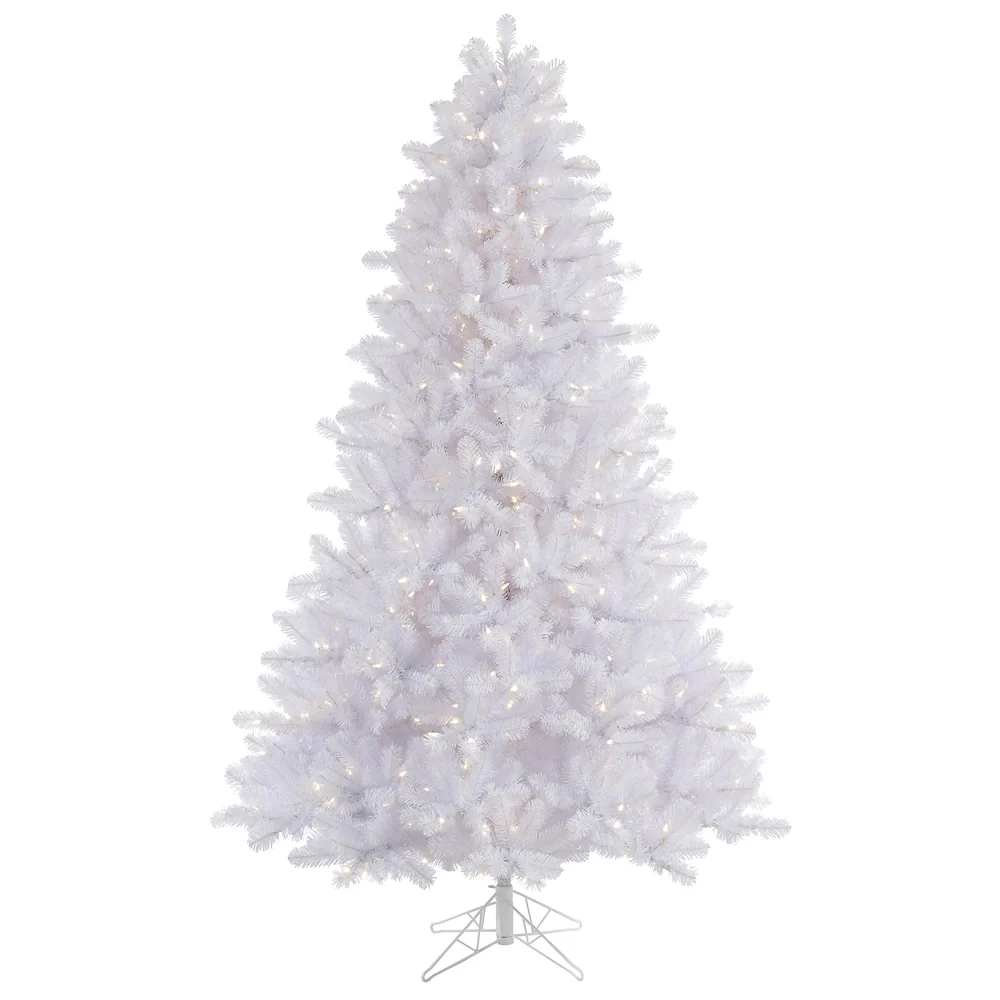 Vickerman 15 ft. Crystal White Pine LED 9277 Tips Christmas Tree