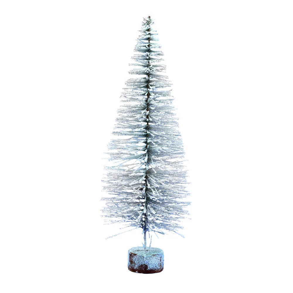 Vickerman 18in. flocked Village Artificial Christmas tree