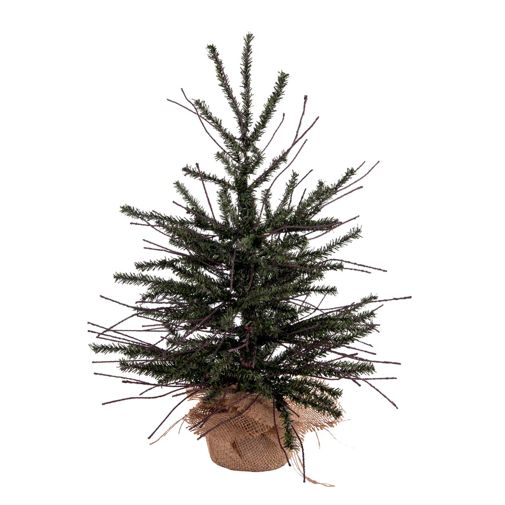 Vickerman 18in. Vienna Twig Artificial Christmas Tree Unlit