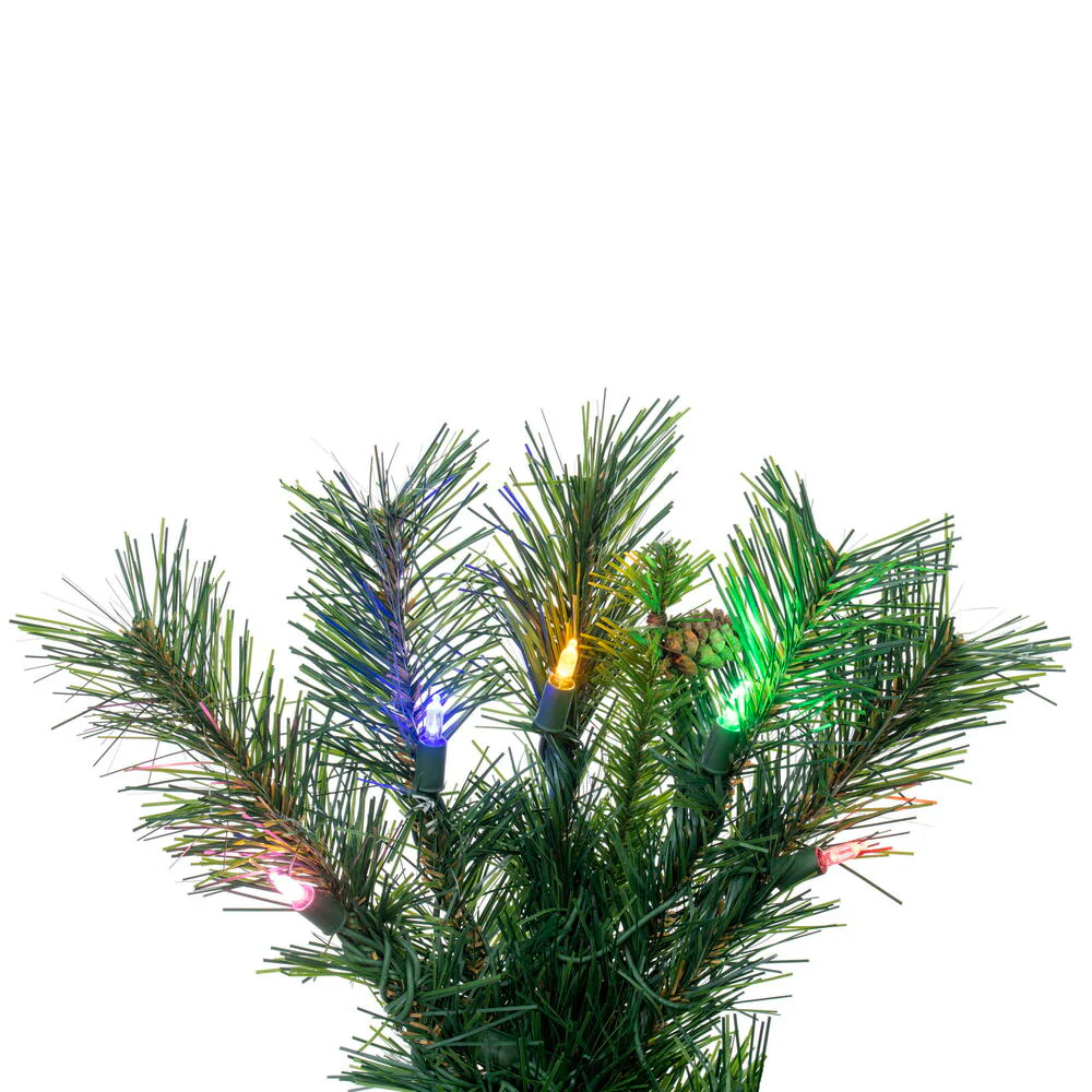 Vickerman 2ft. Cheyenne Pine Artificial Christmas Tree in LED Lights - Image 2
