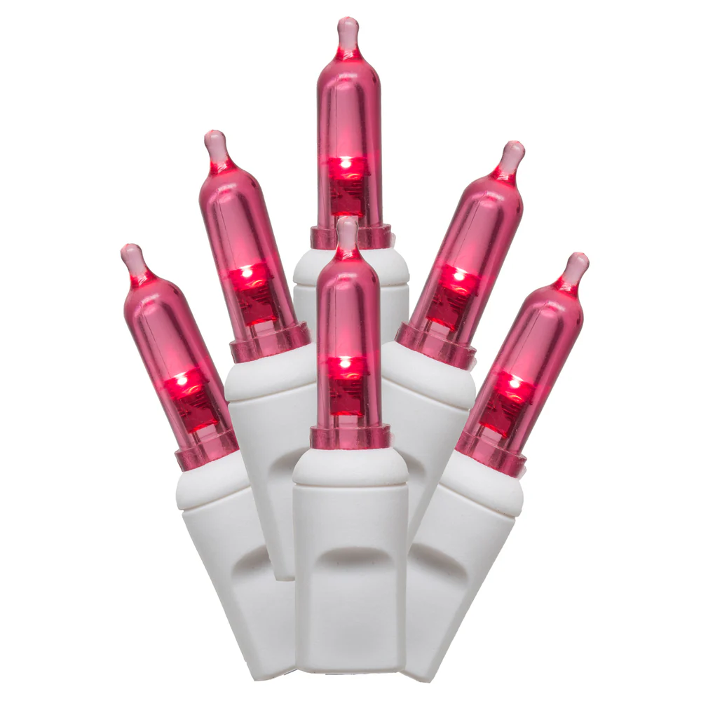 Vickerman 50 Light LED Magenta 6in. x 25 ft.