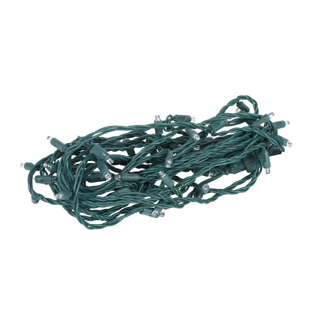 Vickerman 50 Light LED Warm White Coax Set 4in. x 16 ft.