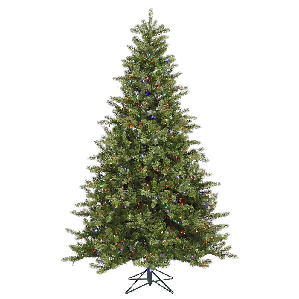 Vickerman 6.5Ft. Green 826 Tips Christmas Tree 350 Warm White LED Lights