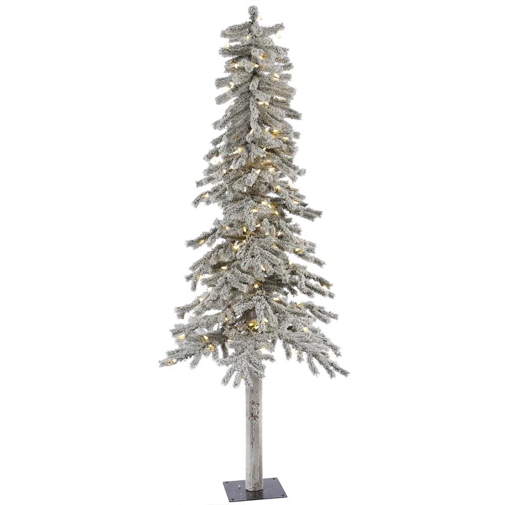 Vickerman 6ft. Alpine Artificial Christmas Tree in LED lights