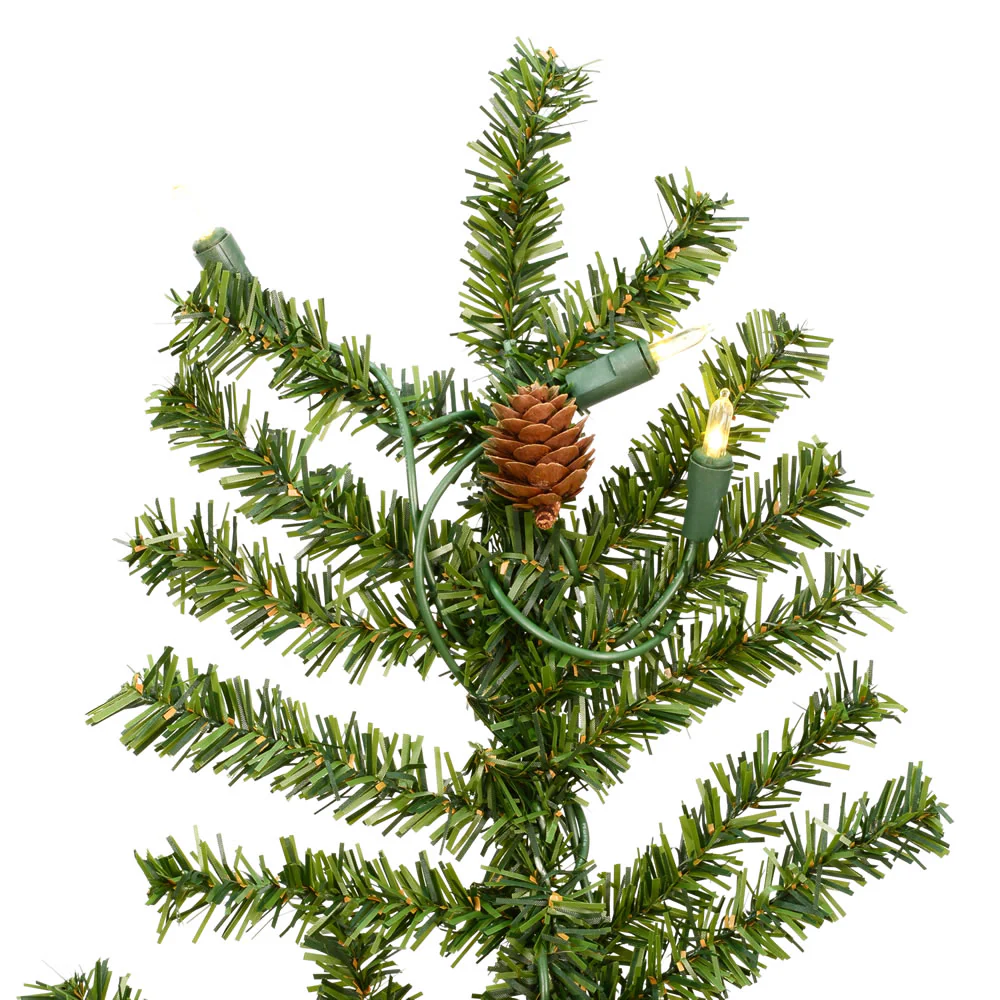 Vickerman 6ft. Alpine Artificial Christmas Tree Warm White Dura-lit LED Lights - Image 2