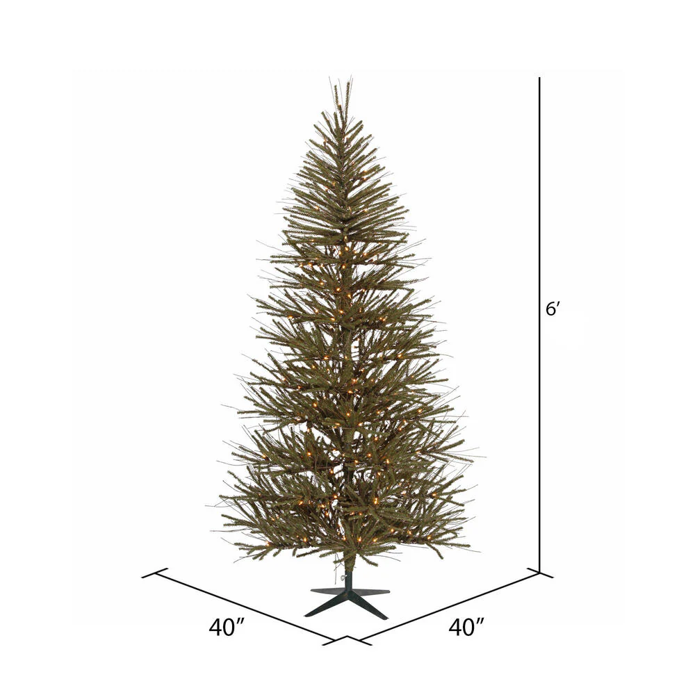 Vickerman 6ft. Vienna Twig Artificial Christmas Tree in LED Lights - Image 4