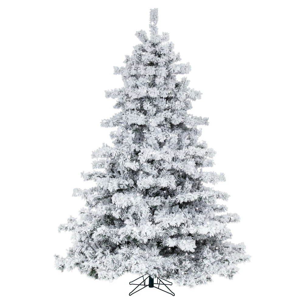 Vickerman 7.5ft. Alaskan Pine Artificial Christmas Tree in LED lights