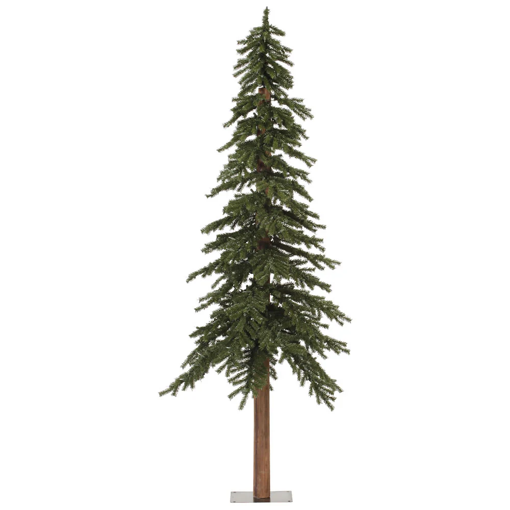Vickerman 7ft.Natural Alpine Artificial Christmas Tree Unlit
