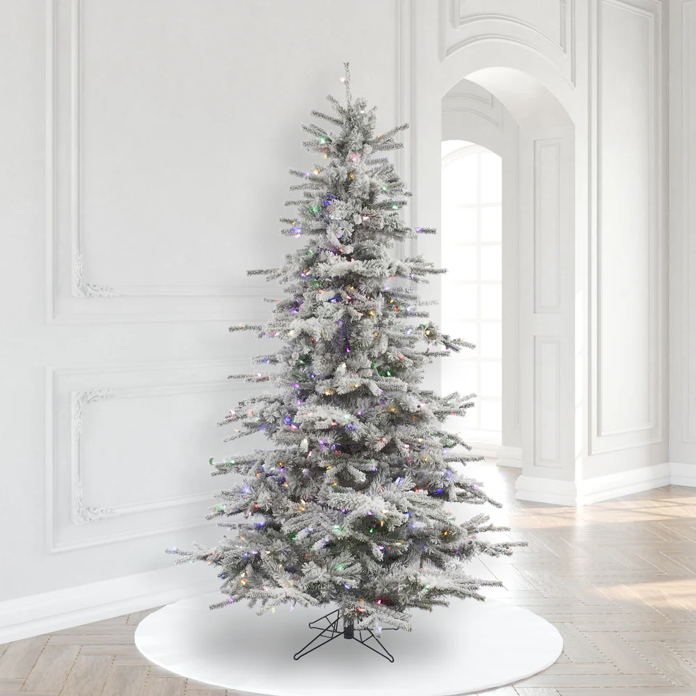 Vickerman 8.5ft. Sierra Fir Artificial Christmas Tree Multi-Colored LED lights - Image 4