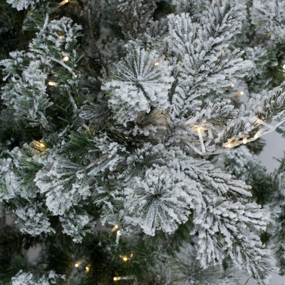 Vickerman 8.5ft. Sierra Fir Slim Artificial Christmas Tree in LED lights - Image 3