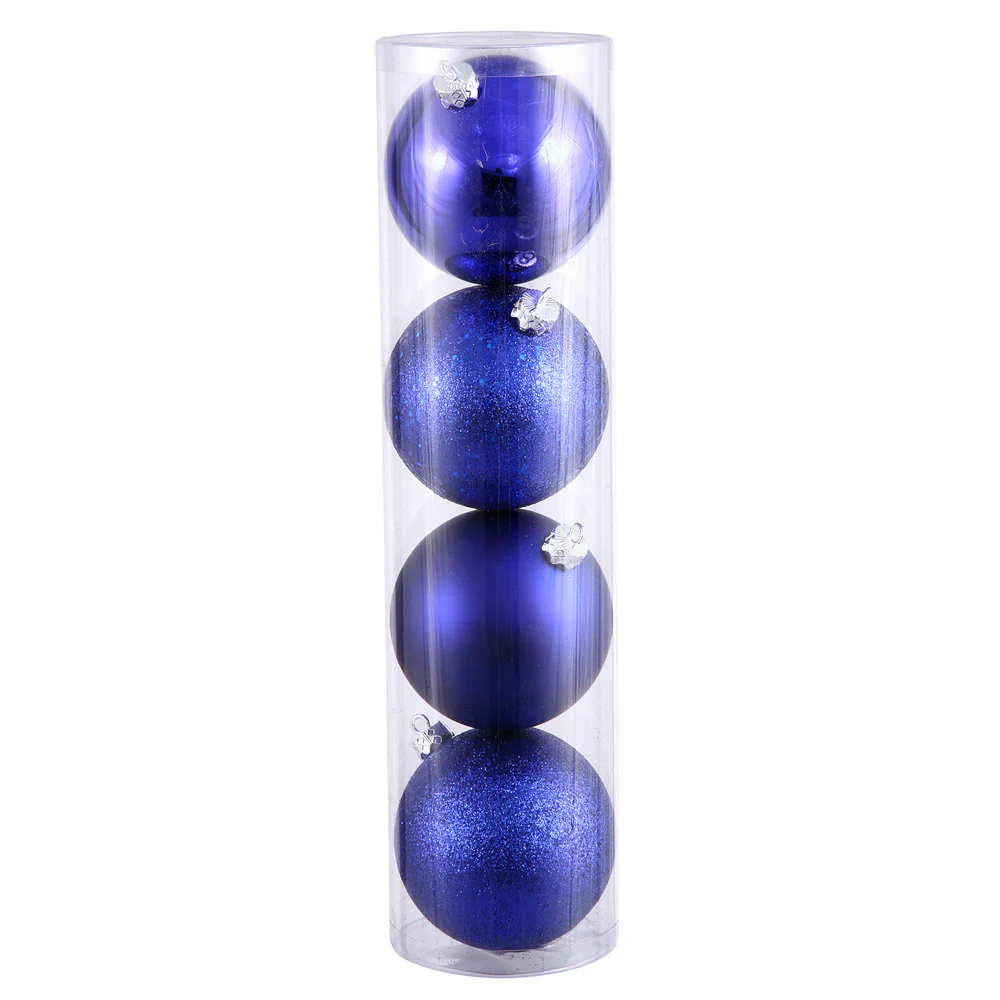 Vickerman 8 in. Cobalt Blue Ball Christmas Ornament